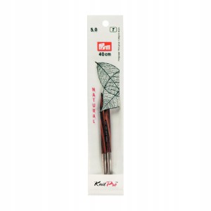 Druty KRÓTKIE 5mm Natural PRYM KnitPro
