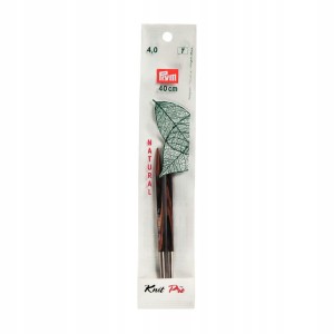 Druty KRÓTKIE 4mm Natural PRYM KnitPro
