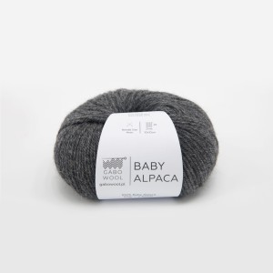Włóczka Gabo Wool Baby Alpaca 402 Szary