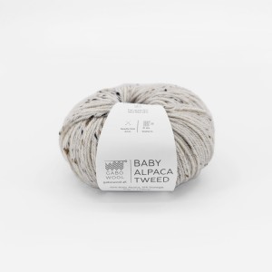 Włóczka Gabo Wool Baby Alpaca Tweed T100 Natura