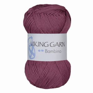 Włóczka Viking Garn Bambino 462 Wrzos