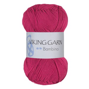 Włóczka Viking Garn Bambino 466 Magenta