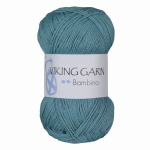 Włóczka Viking Garn Bambino 428 Niebieskoszary