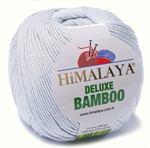 WŁÓCZKA Himalaya Deluxe Bamboo 24 Stalowy Błękit