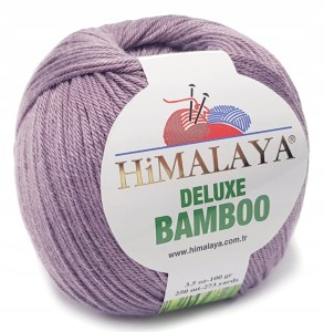 WŁÓCZKA Himalaya Deluxe Bamboo 34 Fiolet