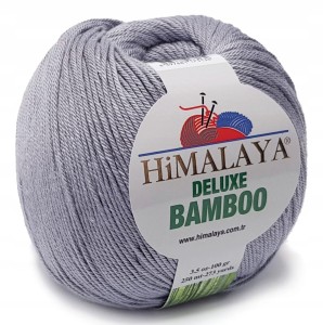 WŁÓCZKA Himalaya Deluxe Bamboo 36 Szary