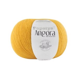 Włóczka Papatya Angora 8740 Musztarda
