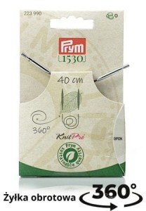 Żyłka Obrotowa 40cm KnitPro PRYM