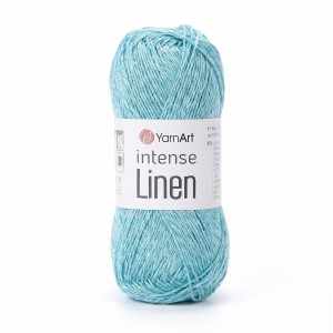 Włóczka YarnArt Intense Linen 4130 Błękit