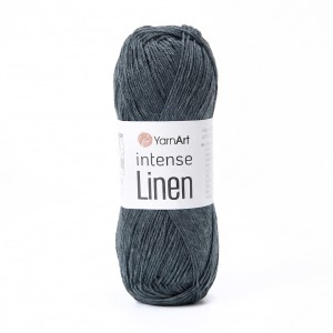 Włóczka YarnArt Intense Linen 4134 Antracyt