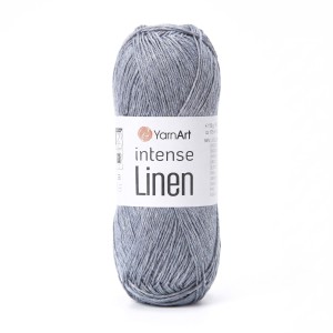 Włóczka YarnArt Intense Linen 4132 Szary