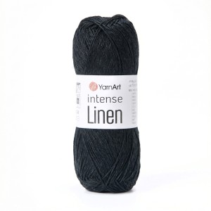 Włóczka YarnArt Intense Linen 4135 Czarny