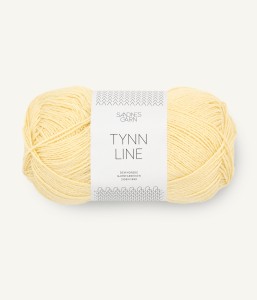 Włóczka Sandnes Garn Tynn Line 2112 Jasny Żółty