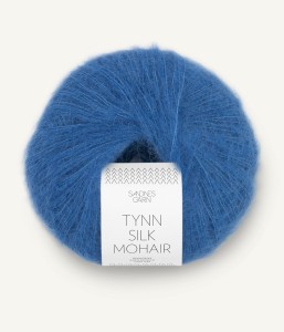 Włóczka Sandnes Garn Tynn Silk Mohair 6044 Regatowy Niebieski
