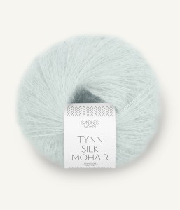 Włóczka Sandnes Garn Tynn Silk Mohair 5811 Lodowy Błękit