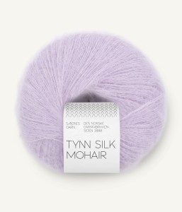 Włóczka Sandnes Garn Tynn Silk Mohair 5223 Lawenda