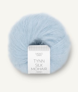 Włóczka Sandnes Garn Tynn Silk Mohair 6012 Błękit
