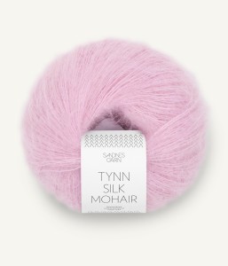 Włóczka Sandnes Garn Tynn Silk Mohair 4813 Jasny Róż