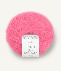 Włóczka Sandnes Garn Tynn Silk Mohair 4315 Cukierkowy Róż