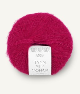 Włóczka Sandnes Garn Tynn Silk Mohair 4600 Magenta