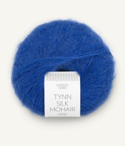 Włóczka Sandnes Garn Tynn Silk Mohair 5845 Szafir