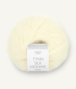 Włóczka Sandnes Garn Tynn Silk Mohair 2009 Lukier Cytrynowy