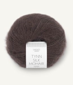 Włóczka Sandnes Garn Tynn Silk Mohair 3880 Ciemna Czekolada