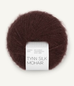 Włóczka Sandnes Garn Tynn Silk Mohair 4381 Brownie