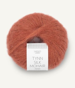 Włóczka Sandnes Garn Tynn Silk Mohair 3535 Terakota