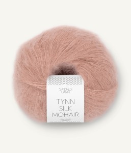Włóczka Sandnes Garn Tynn Silk Mohair 3511 Pudrowy Róż