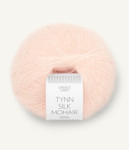 Włóczka Sandnes Garn Tynn Silk Mohair 3509 Jasna Brzoskwinia