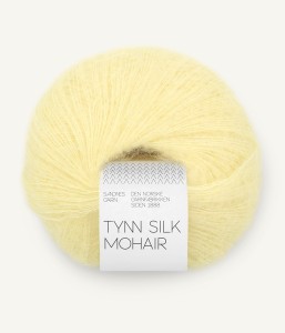 Włóczka Sandnes Garn Tynn Silk Mohair 9602 Lemoniada
