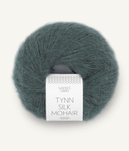 Włóczka Sandnes Garn Tynn Silk Mohair 9080 Ciemny Świerk