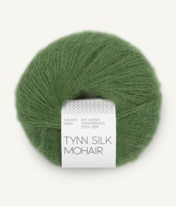 Włóczka Sandnes Garn Tynn Silk Mohair 8753 Zielona Winnica