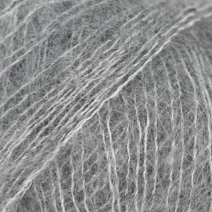 Włóczka Drops Kid-Silk 75 Stalowy Szary