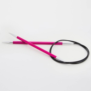 Druty 5mm na Żyłce 40cm Zing 47071 KnitPro