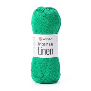 Włóczka YarnArt Intense Linen 4126 Zielony