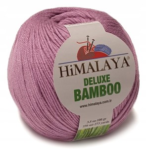 Włóczka Himalaya Deluxe Bamboo 42 Stary Róż