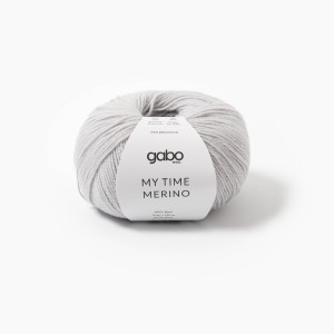 Włóczka Gabo Wool My Time Merino 9571 Popiel