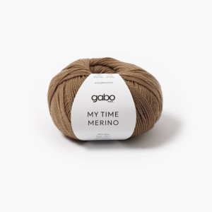 Włóczka Gabo Wool My Time Merino 9134 Jasny Brąz