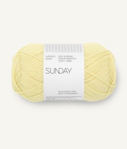 Włóczka Sandnes Garn Sunday 9602 Lemoniada