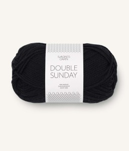 Włóczka Sandnes Garn Double Sunday 1099 Czarny